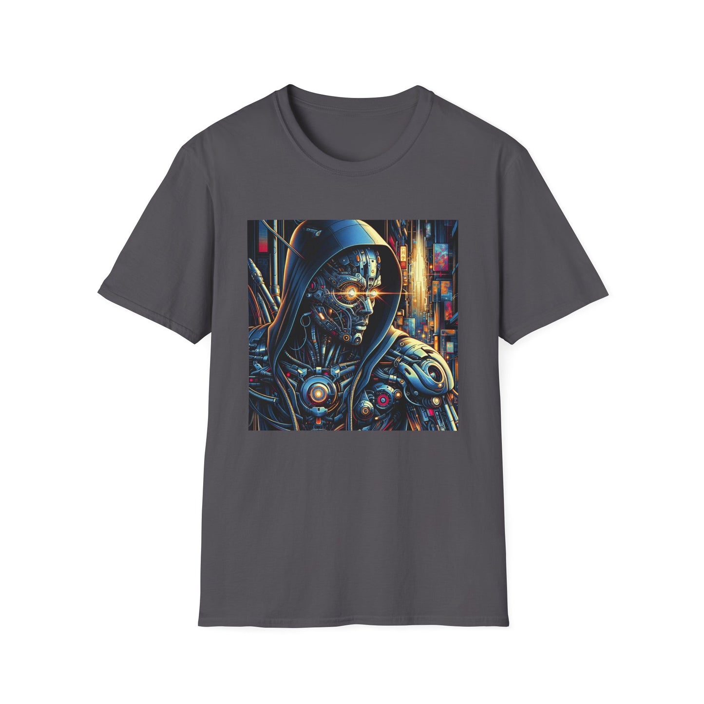 Cyberpunk Cyborg Unisex Softstyle T-Shirt