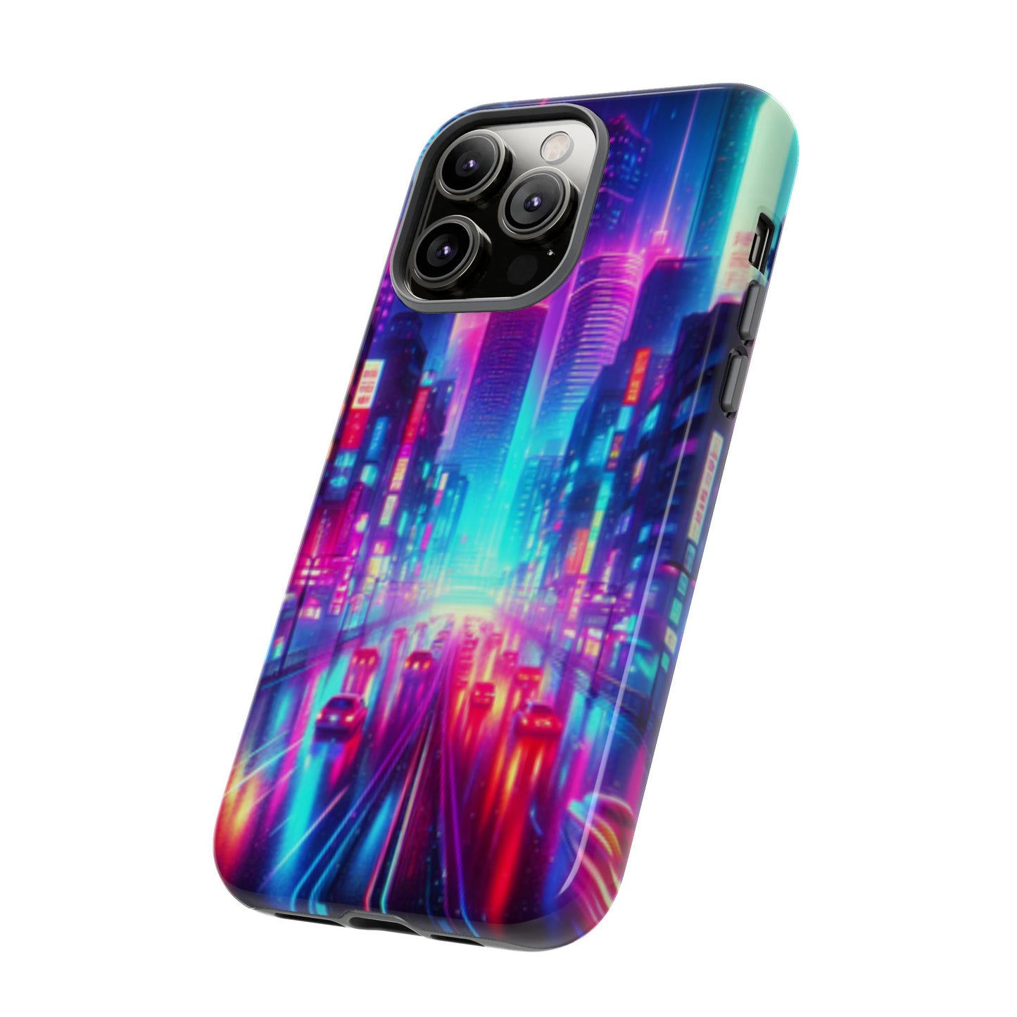 Neon City Phone Tough Cases