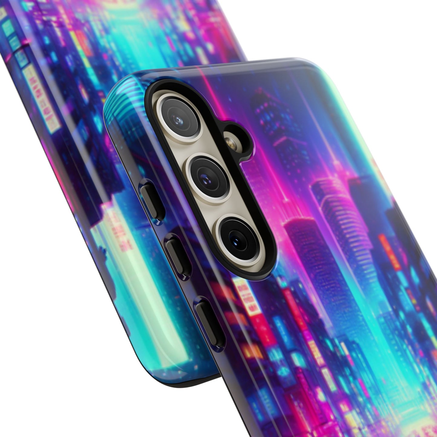 Neon City Phone Tough Cases