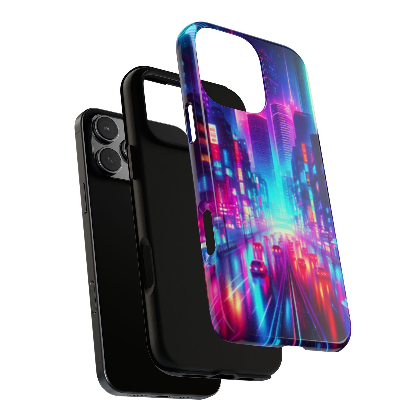 Neon City Phone Tough Cases