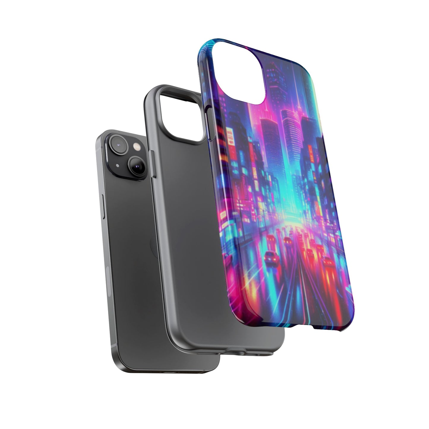 Neon City Phone Tough Cases