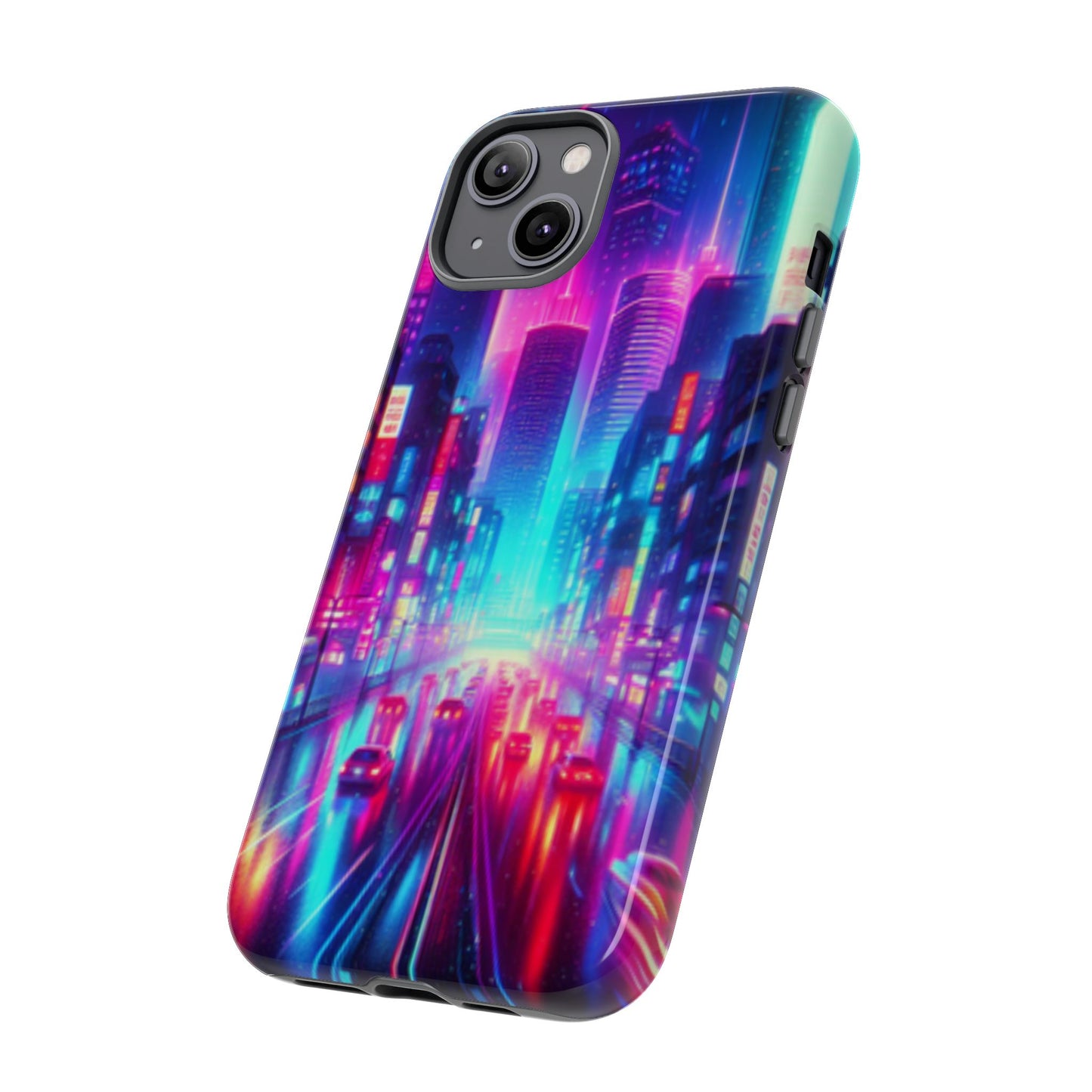 Neon City Phone Tough Cases