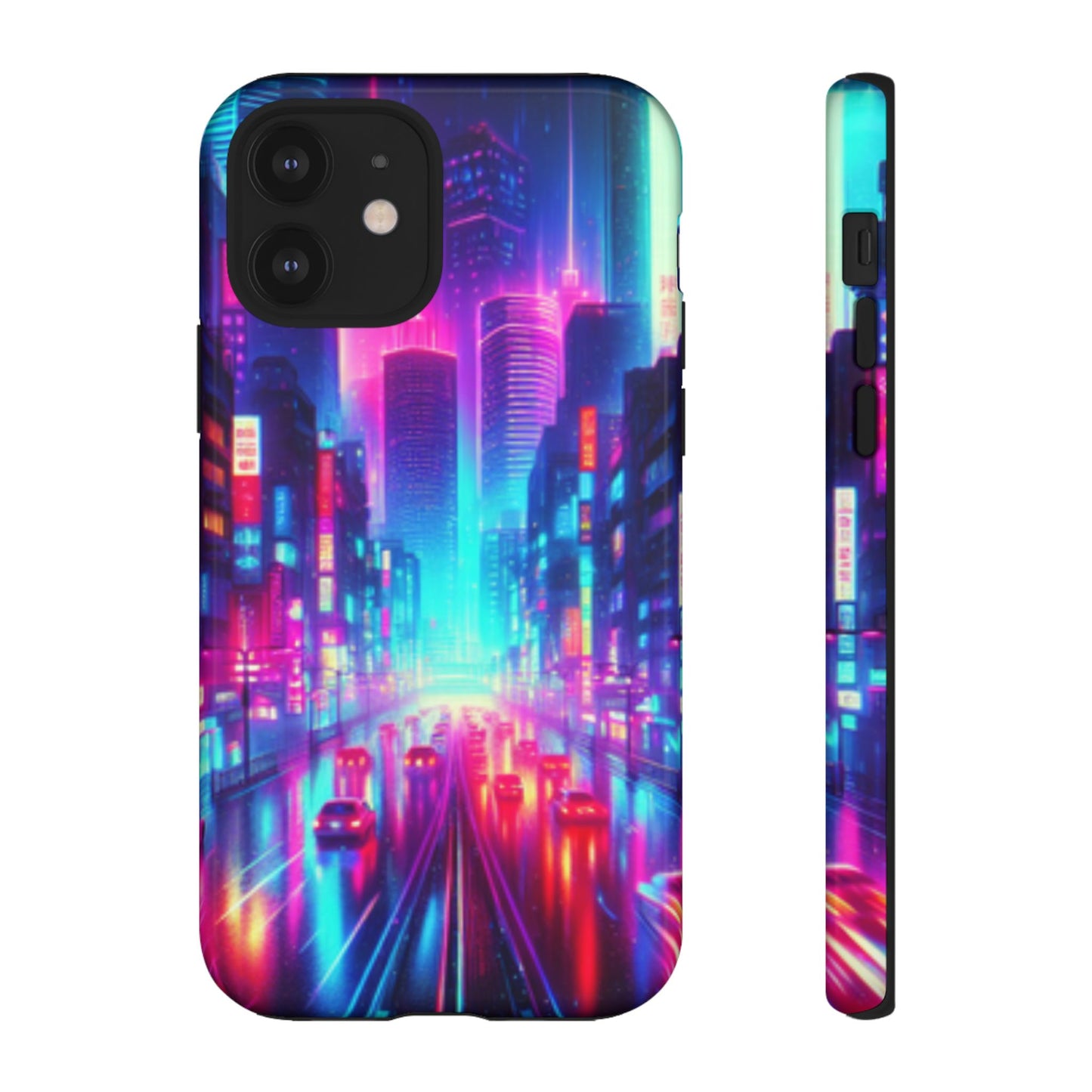 Neon City Phone Tough Cases