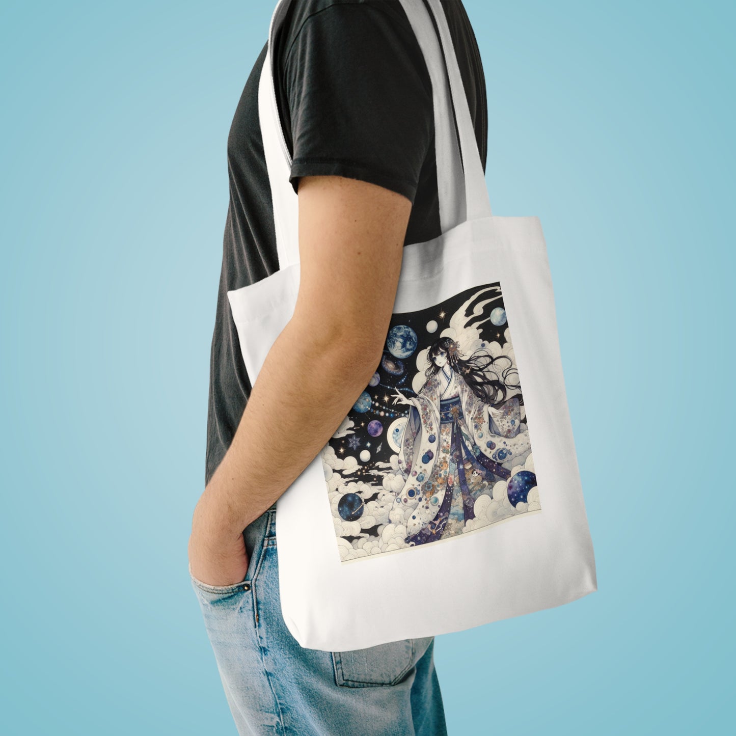 Lady of the Universe Cotton Tote Bag