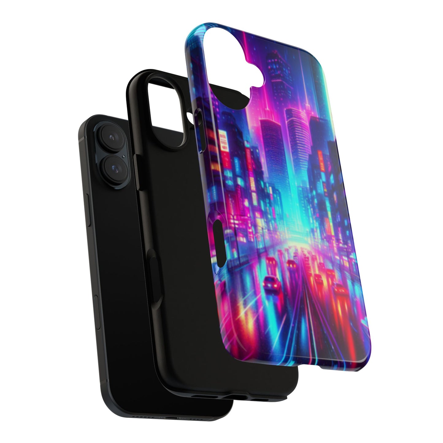 Neon City Phone Tough Cases