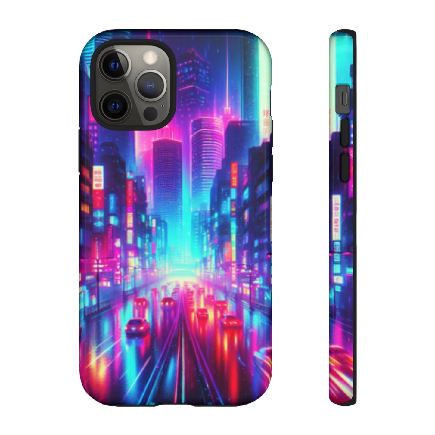 Neon City Phone Tough Cases