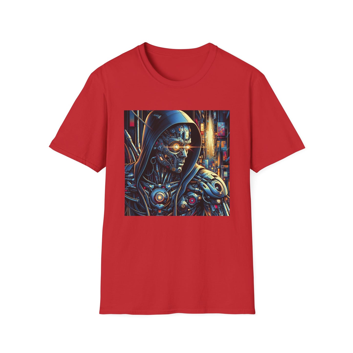 Cyberpunk Cyborg Unisex Softstyle T-Shirt