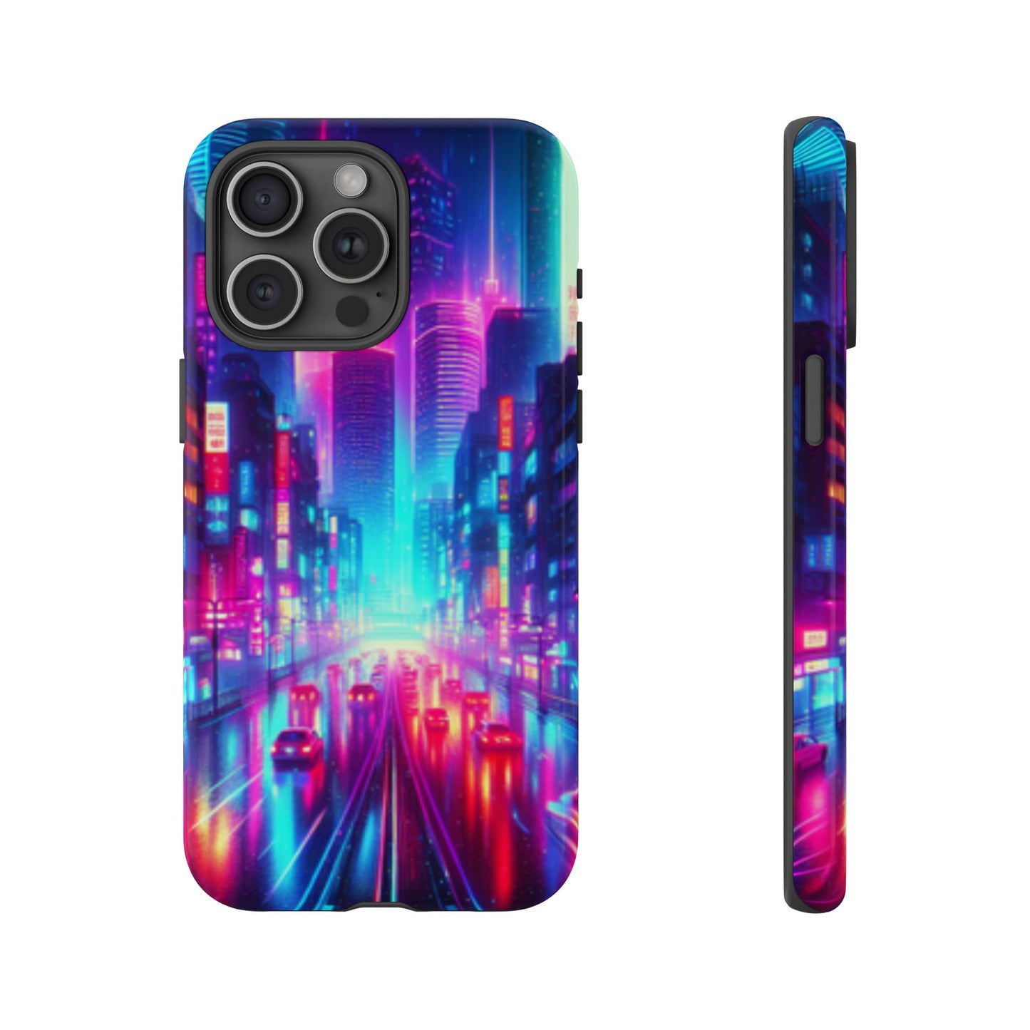 Neon City Phone Tough Cases