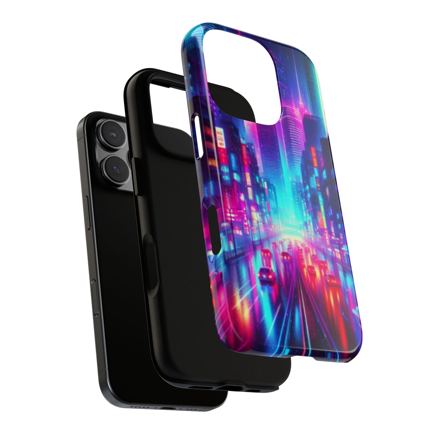 Neon City Phone Tough Cases