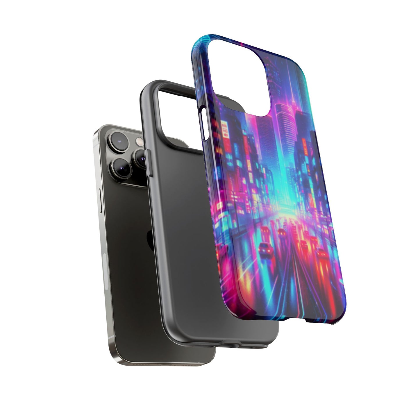 Neon City Phone Tough Cases