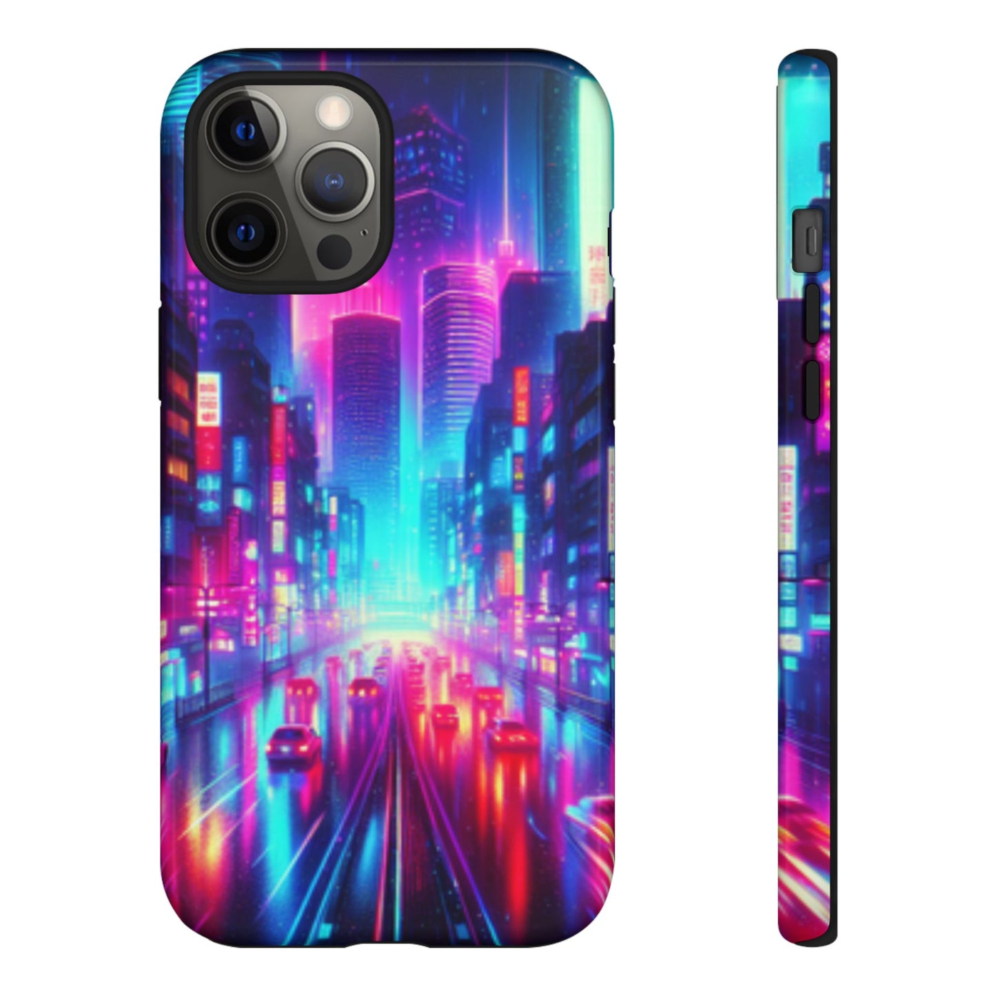 Neon City Phone Tough Cases