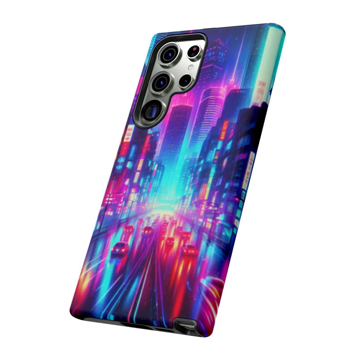 Neon City Phone Tough Cases