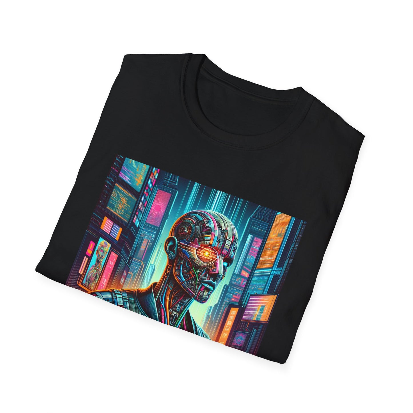 Cyberman Unisex Softstyle T-Shirt