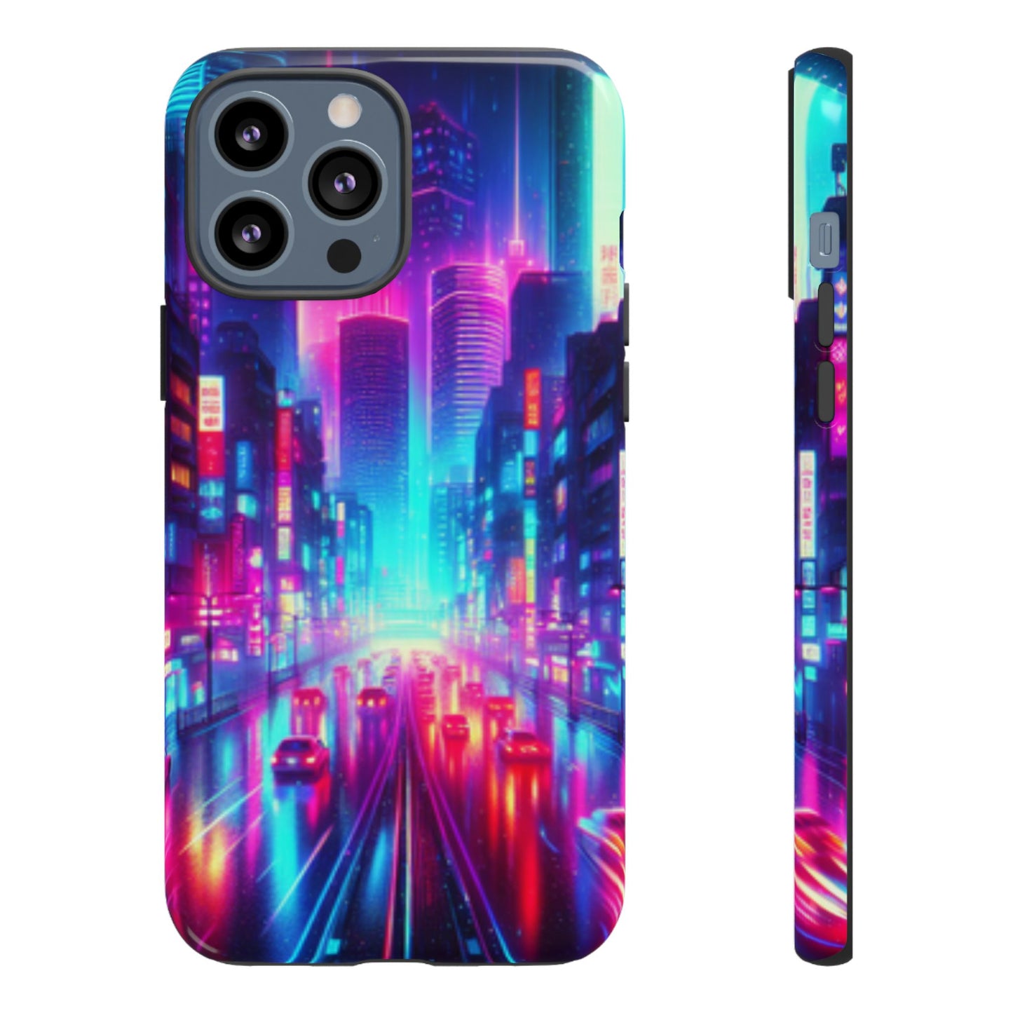 Neon City Phone Tough Cases