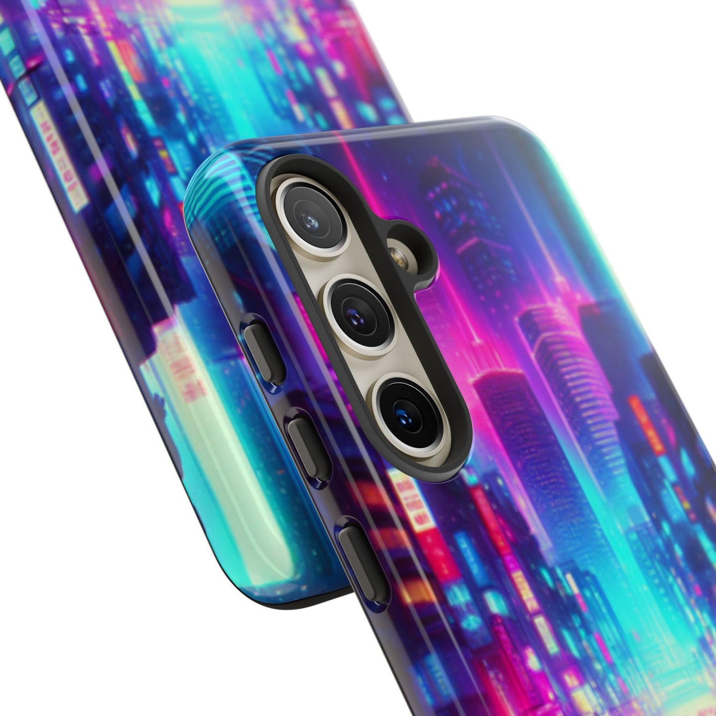 Neon City Phone Tough Cases