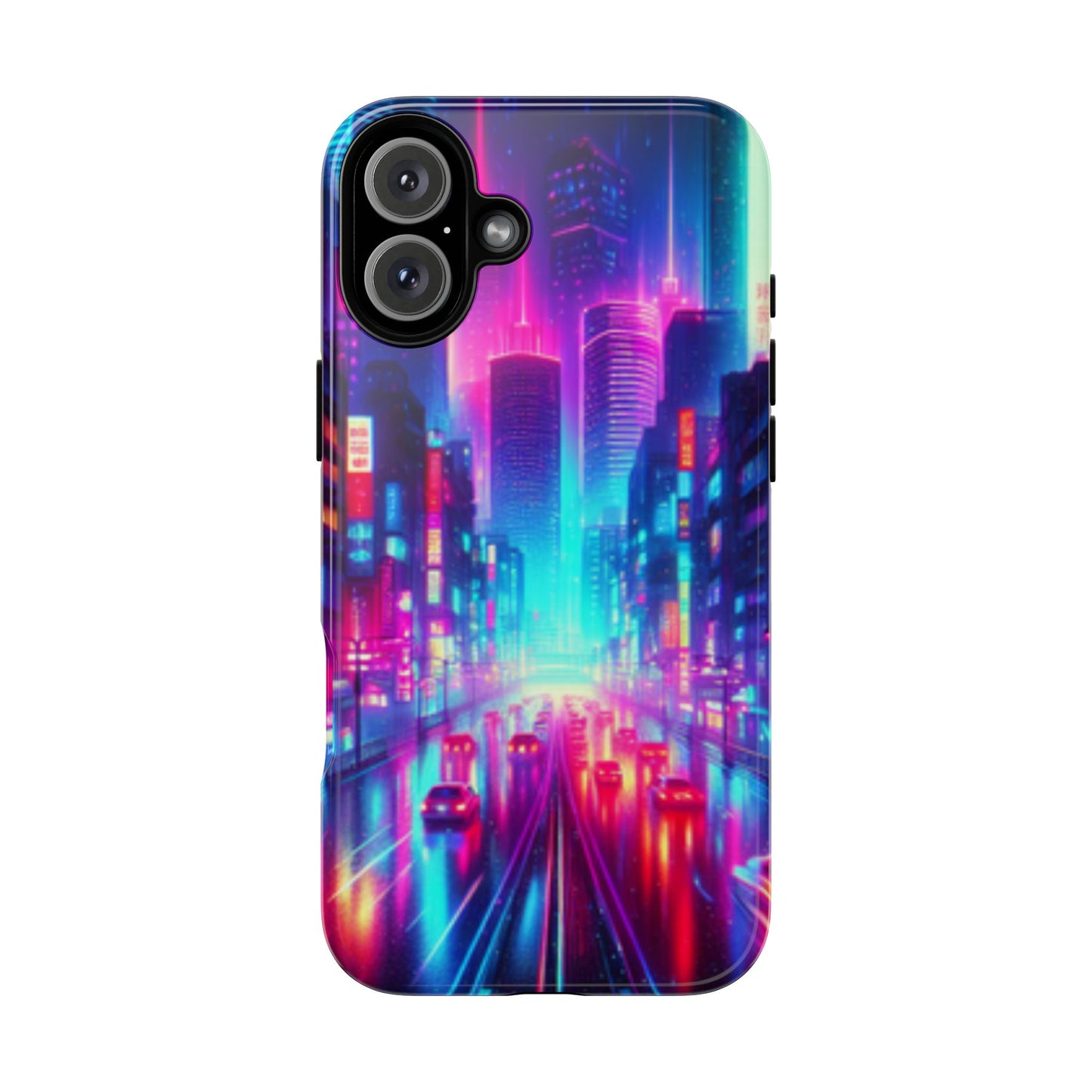 Neon City Phone Tough Cases