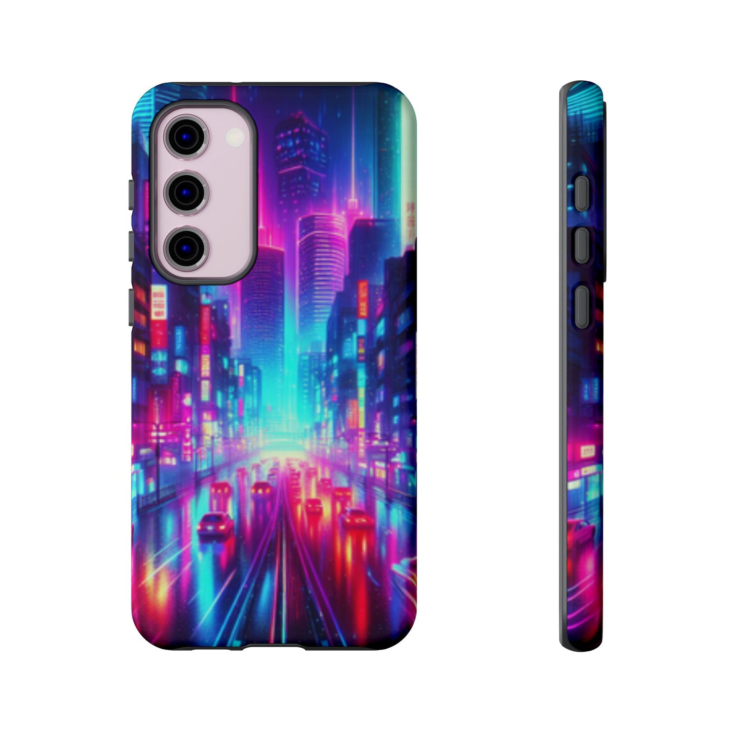 Neon City Phone Tough Cases