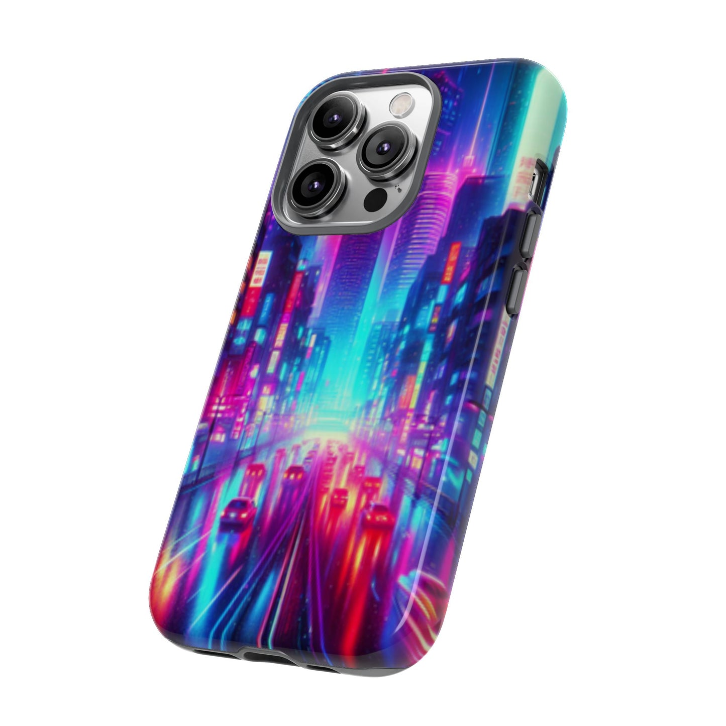 Neon City Phone Tough Cases