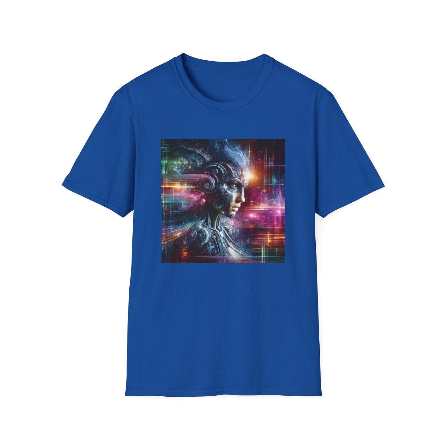 Cyberpunk Female Unisex Softstyle T-Shirt