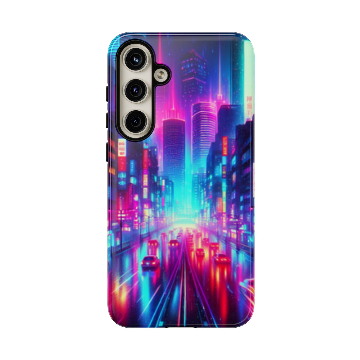 Neon City Phone Tough Cases