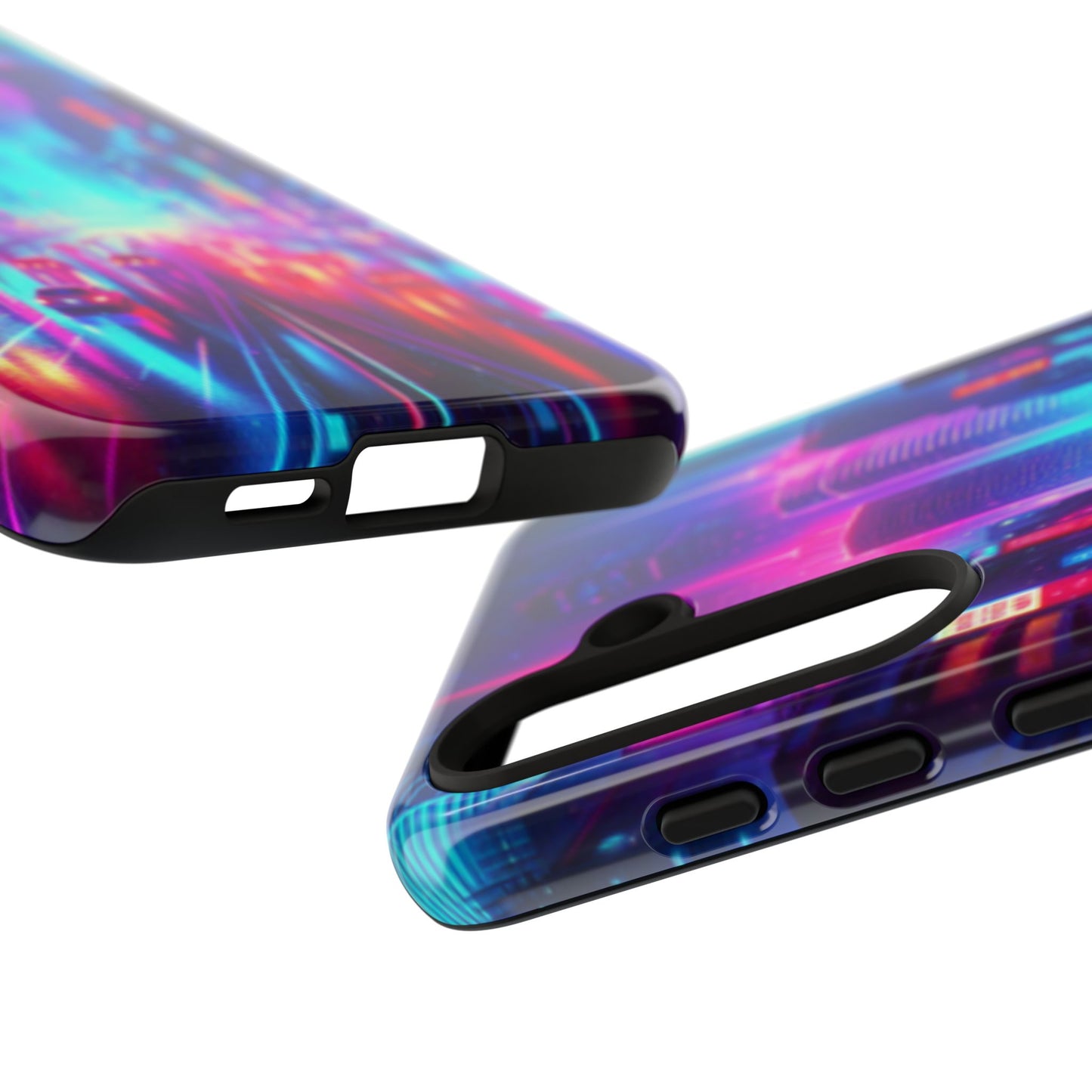 Neon City Phone Tough Cases