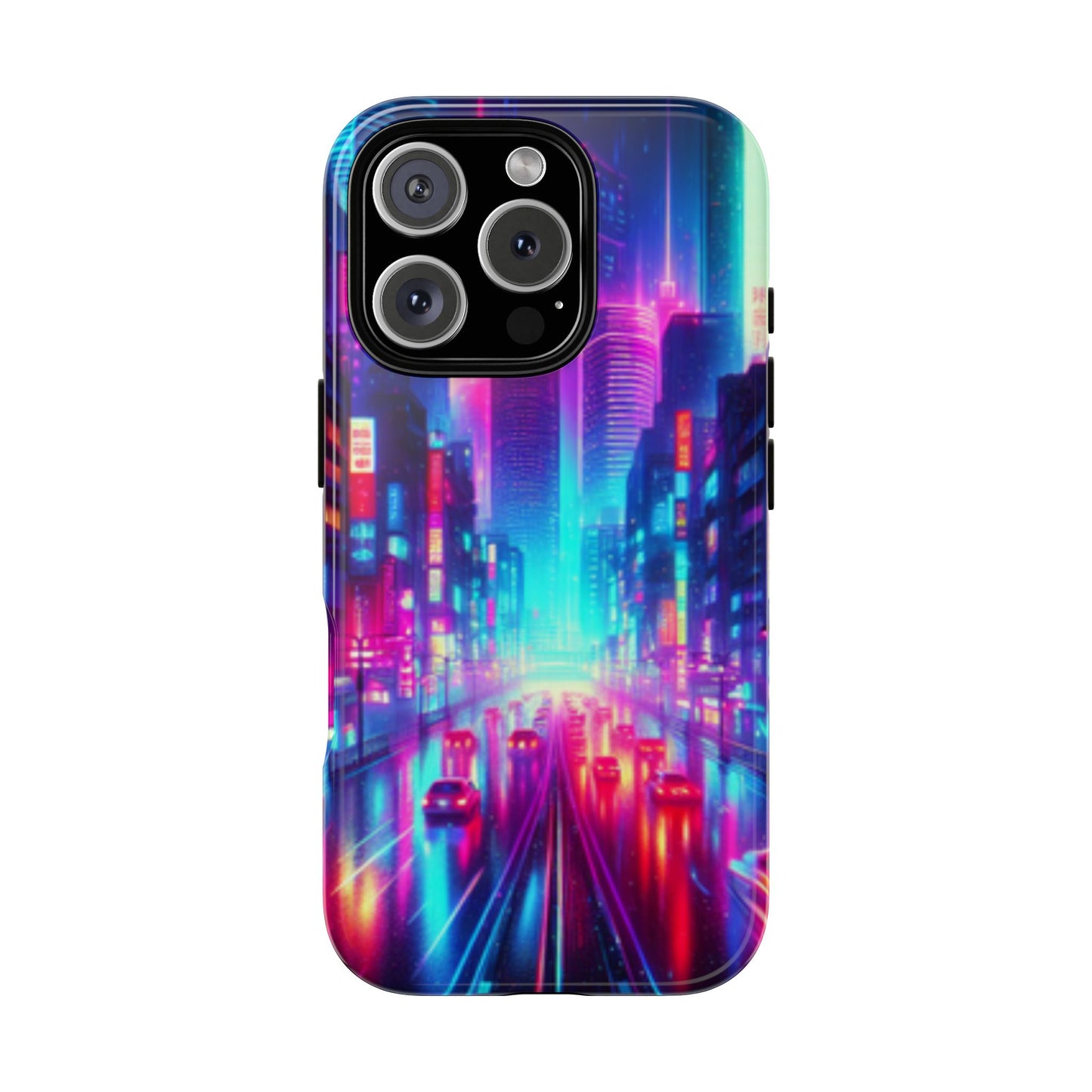 Neon City Phone Tough Cases