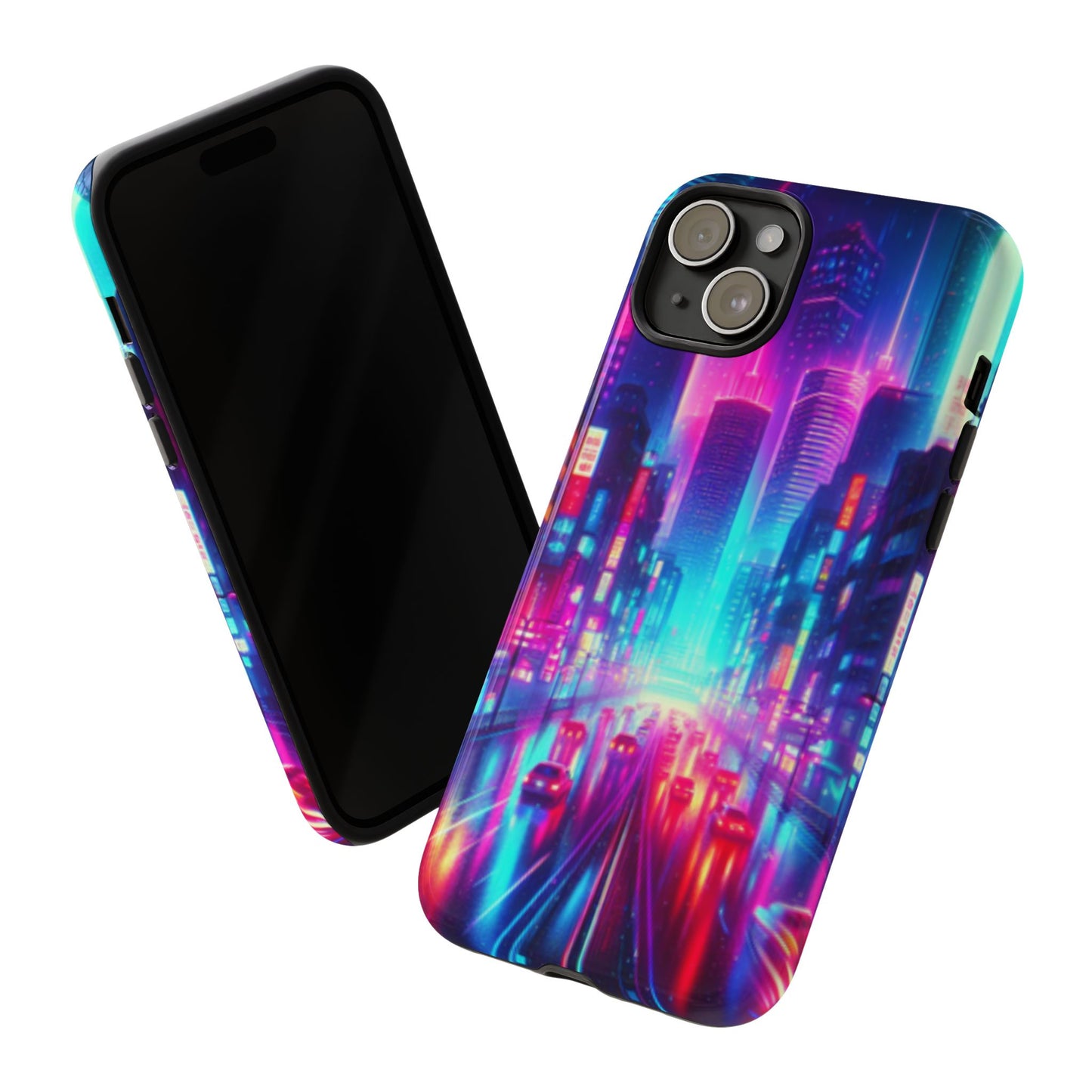 Neon City Phone Tough Cases