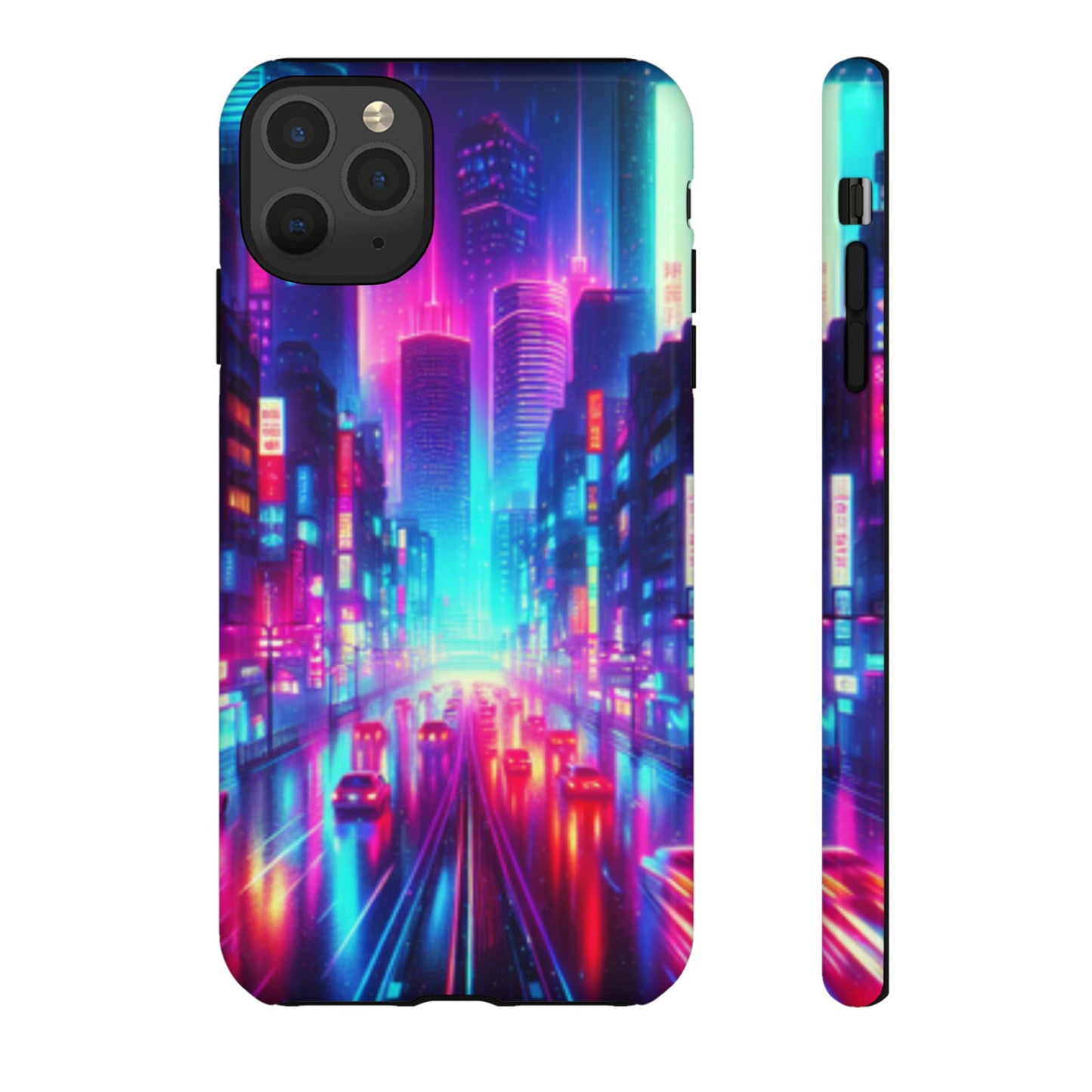 Neon City Phone Tough Cases