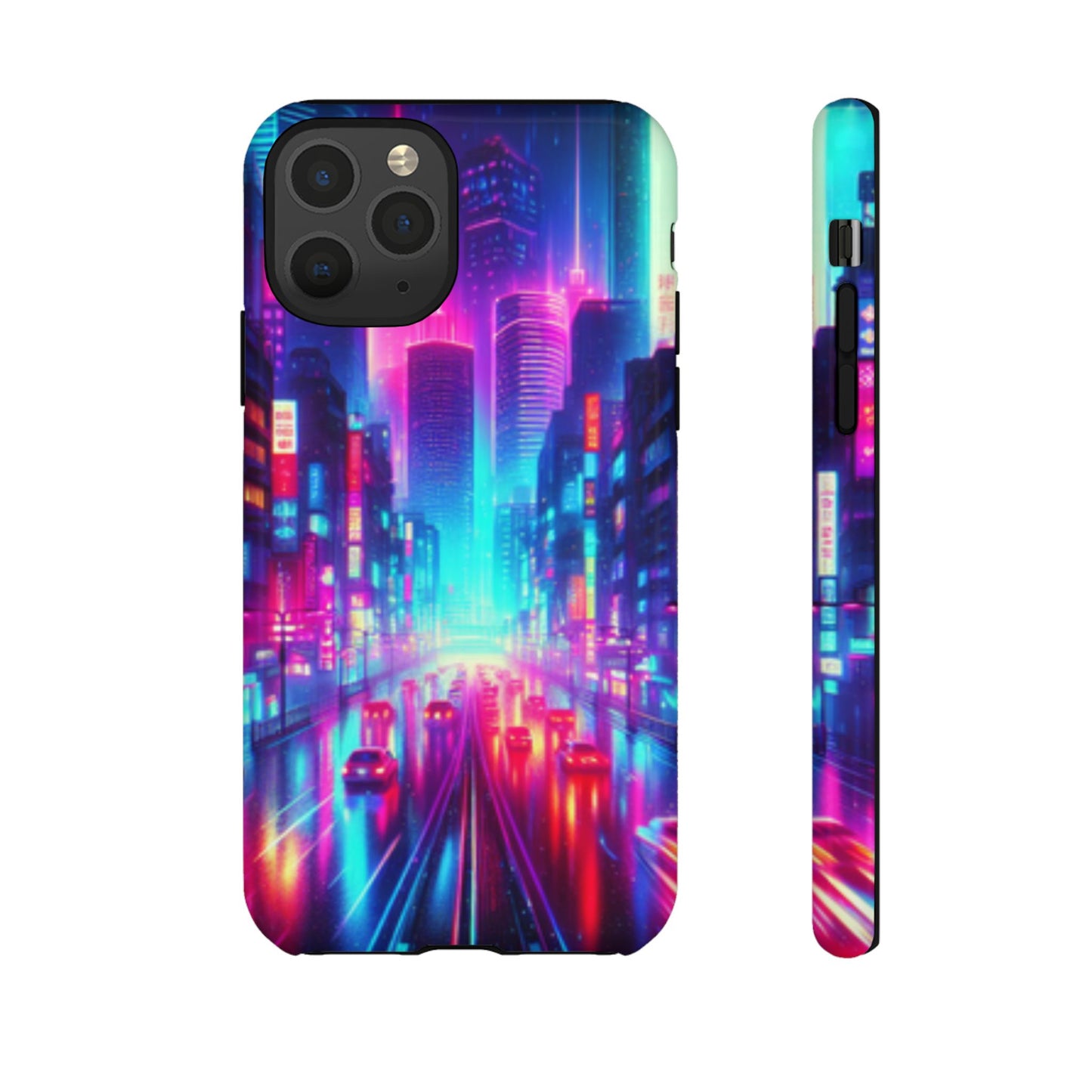 Neon City Phone Tough Cases