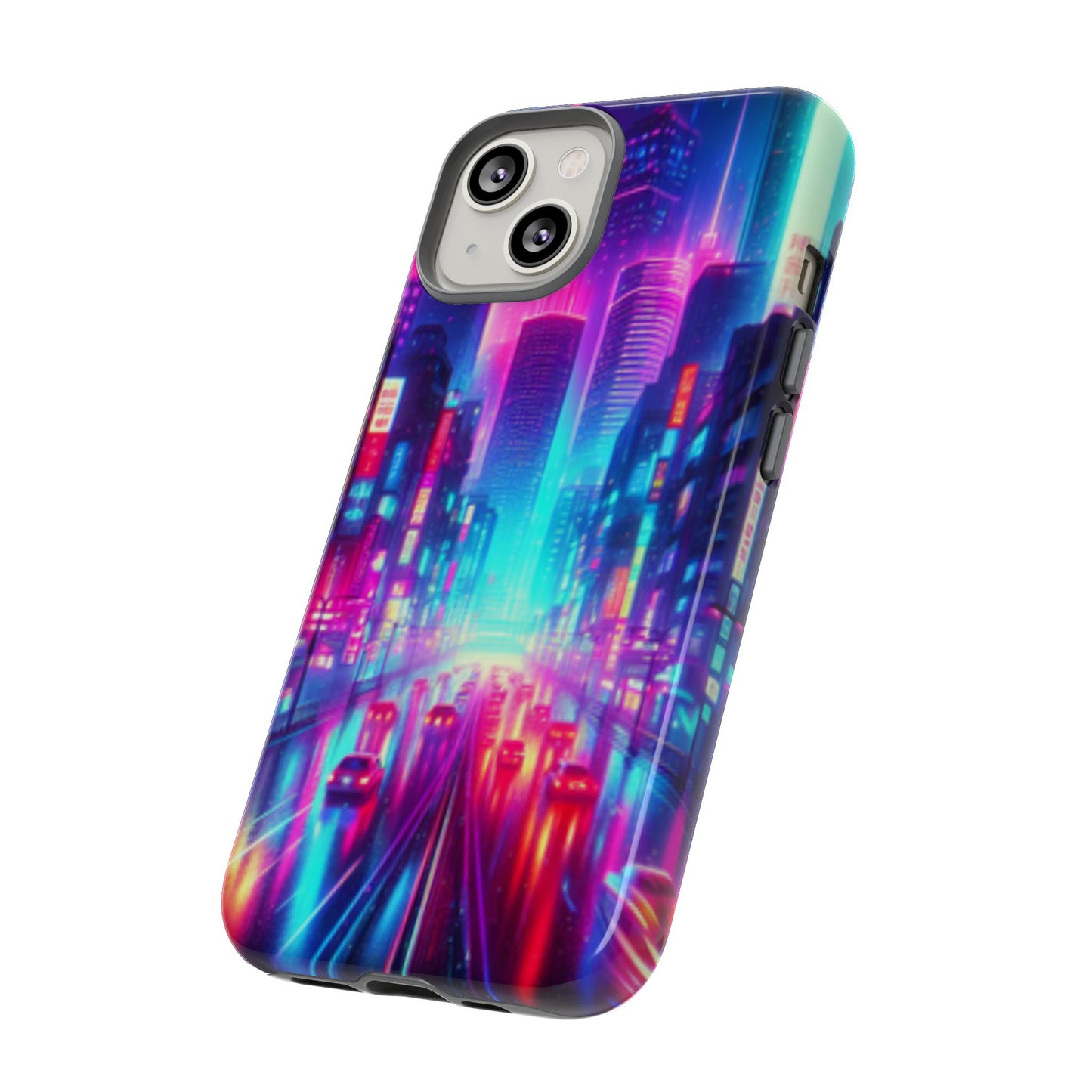 Neon City Phone Tough Cases