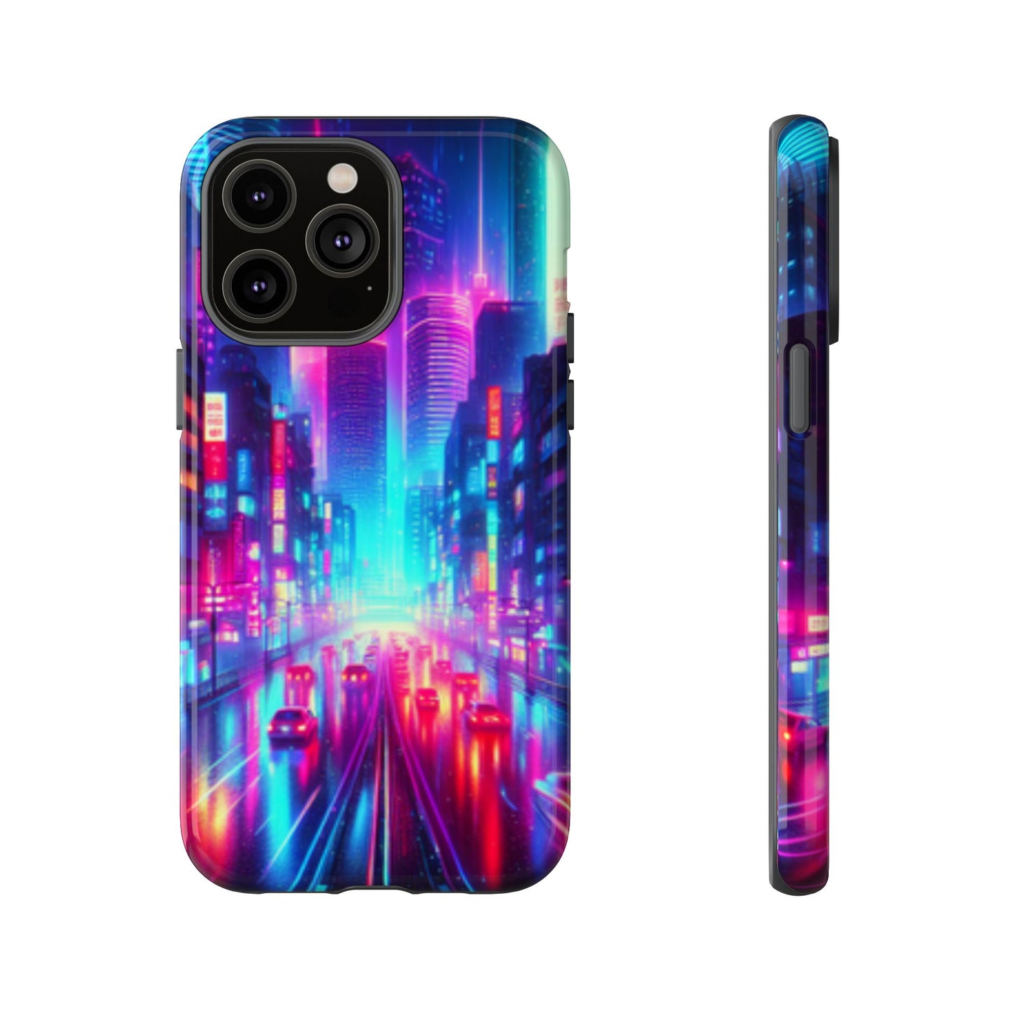 Neon City Phone Tough Cases