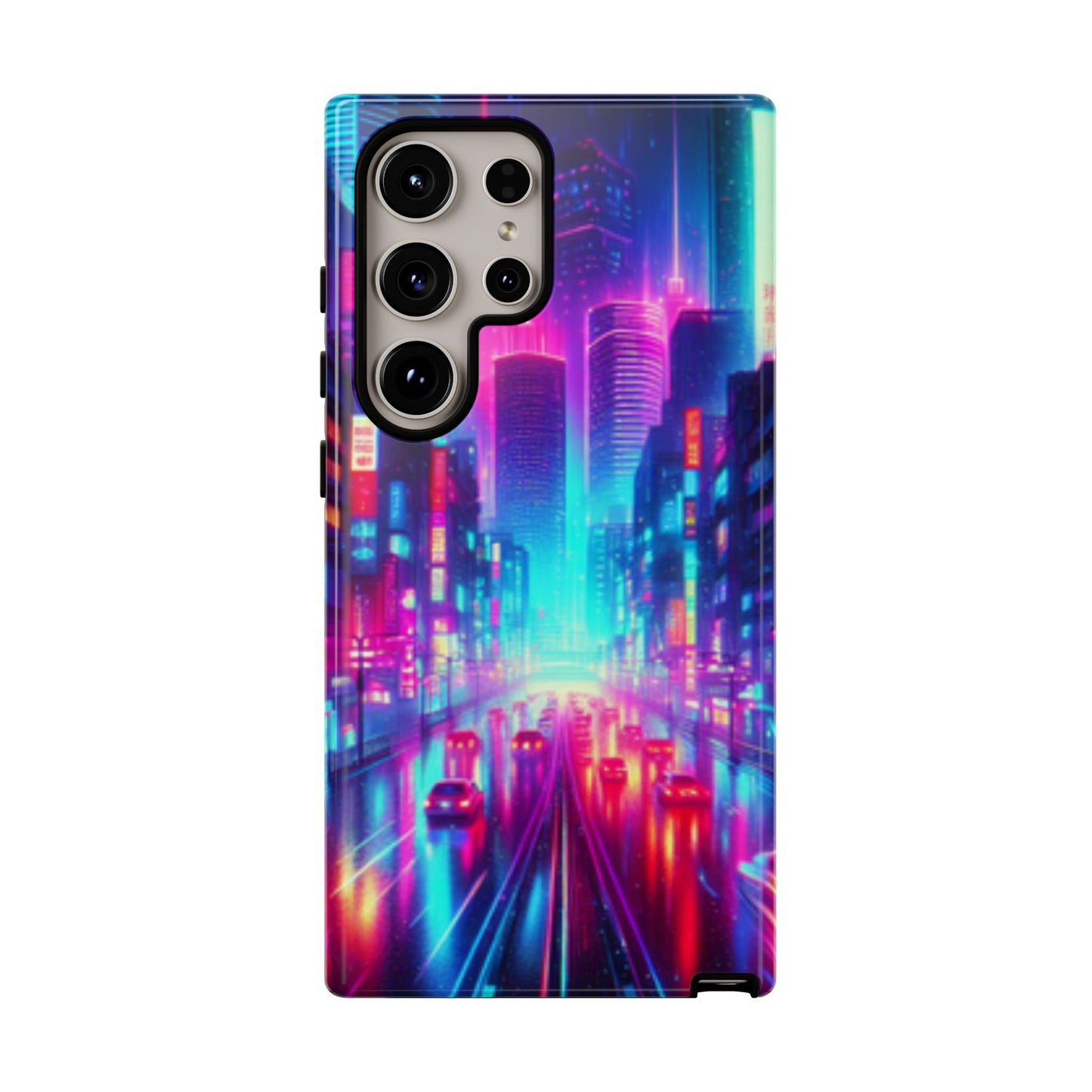 Neon City Phone Tough Cases