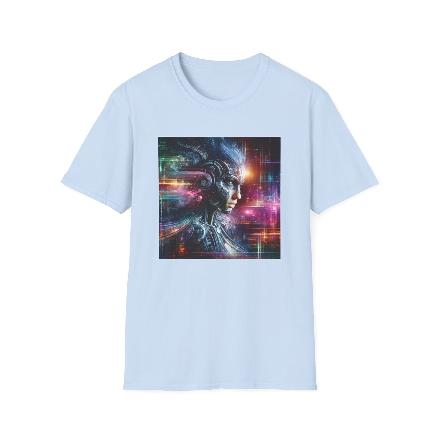 Cyberpunk Female Unisex Softstyle T-Shirt