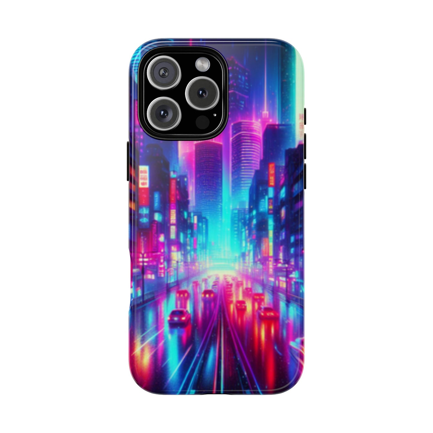 Neon City Phone Tough Cases