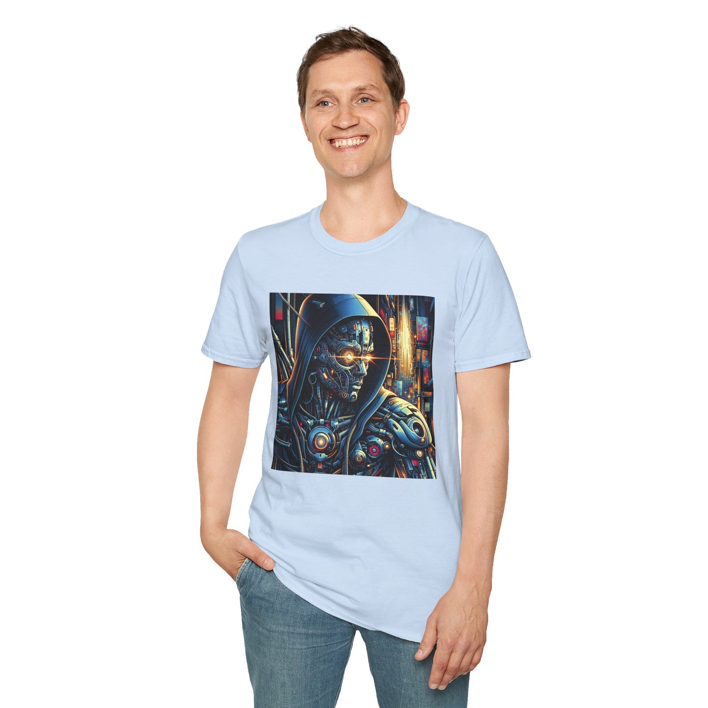 Cyberpunk Cyborg Unisex Softstyle T-Shirt