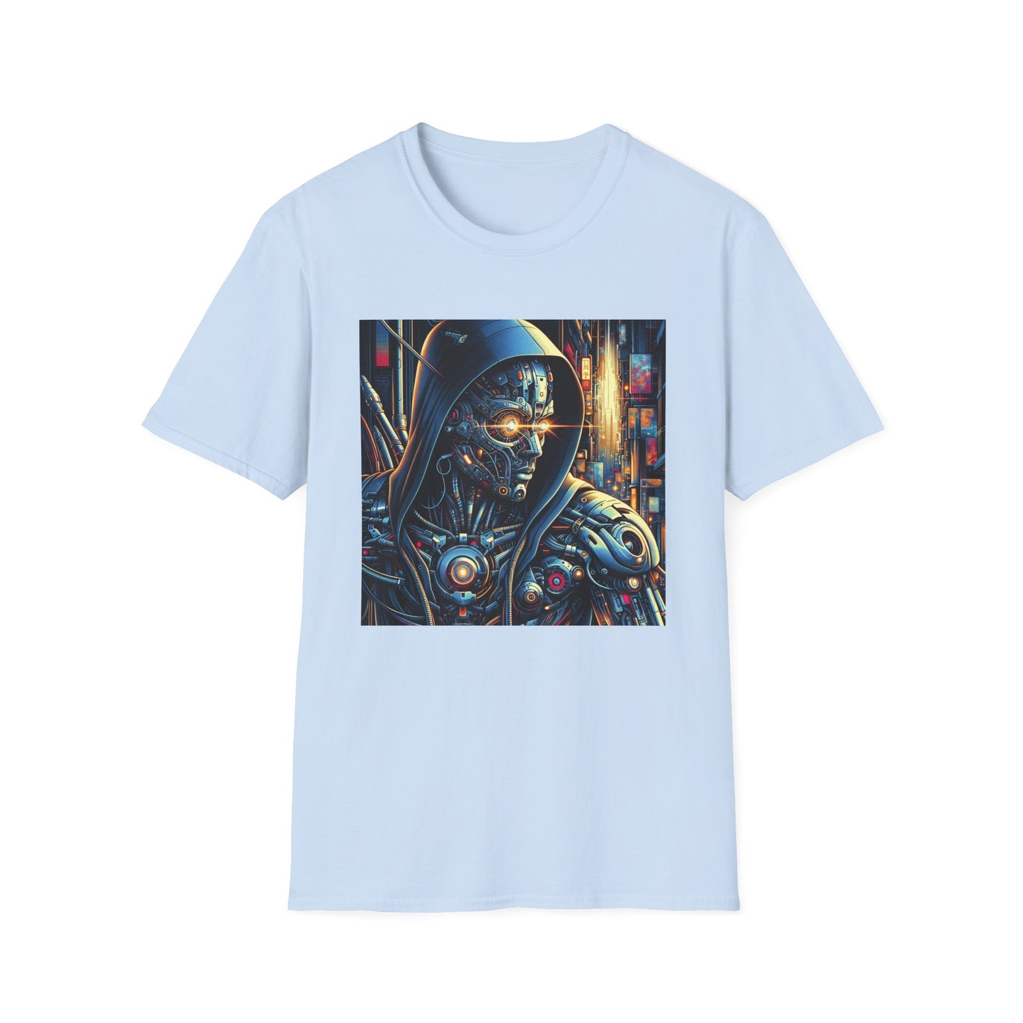 Cyberpunk Cyborg Unisex Softstyle T-Shirt