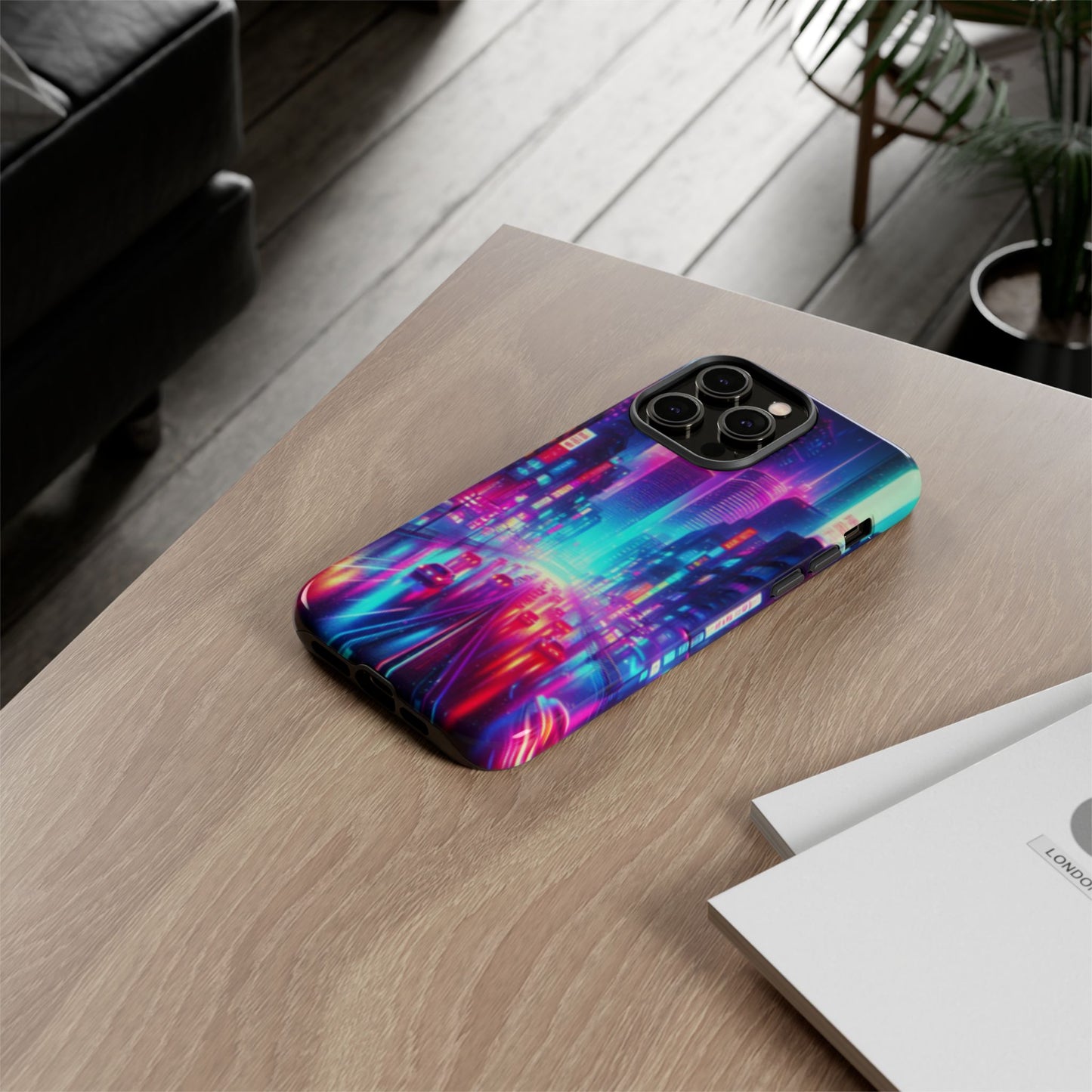 Neon City Phone Tough Cases