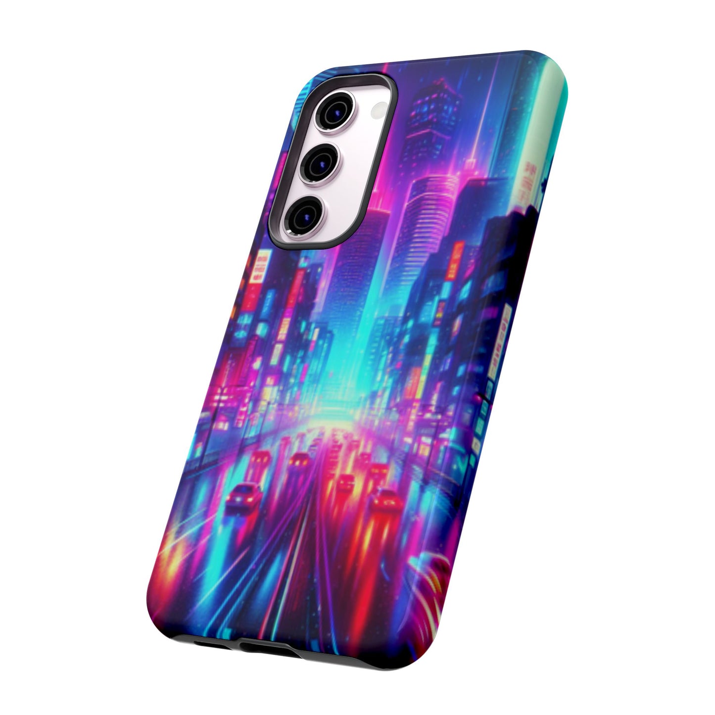 Neon City Phone Tough Cases