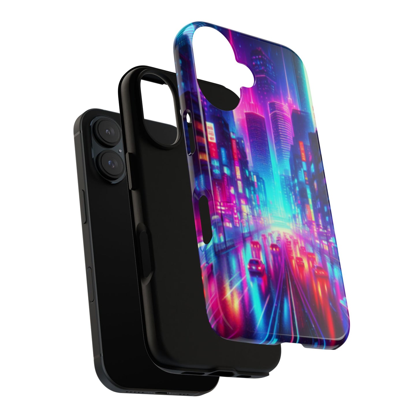 Neon City Phone Tough Cases