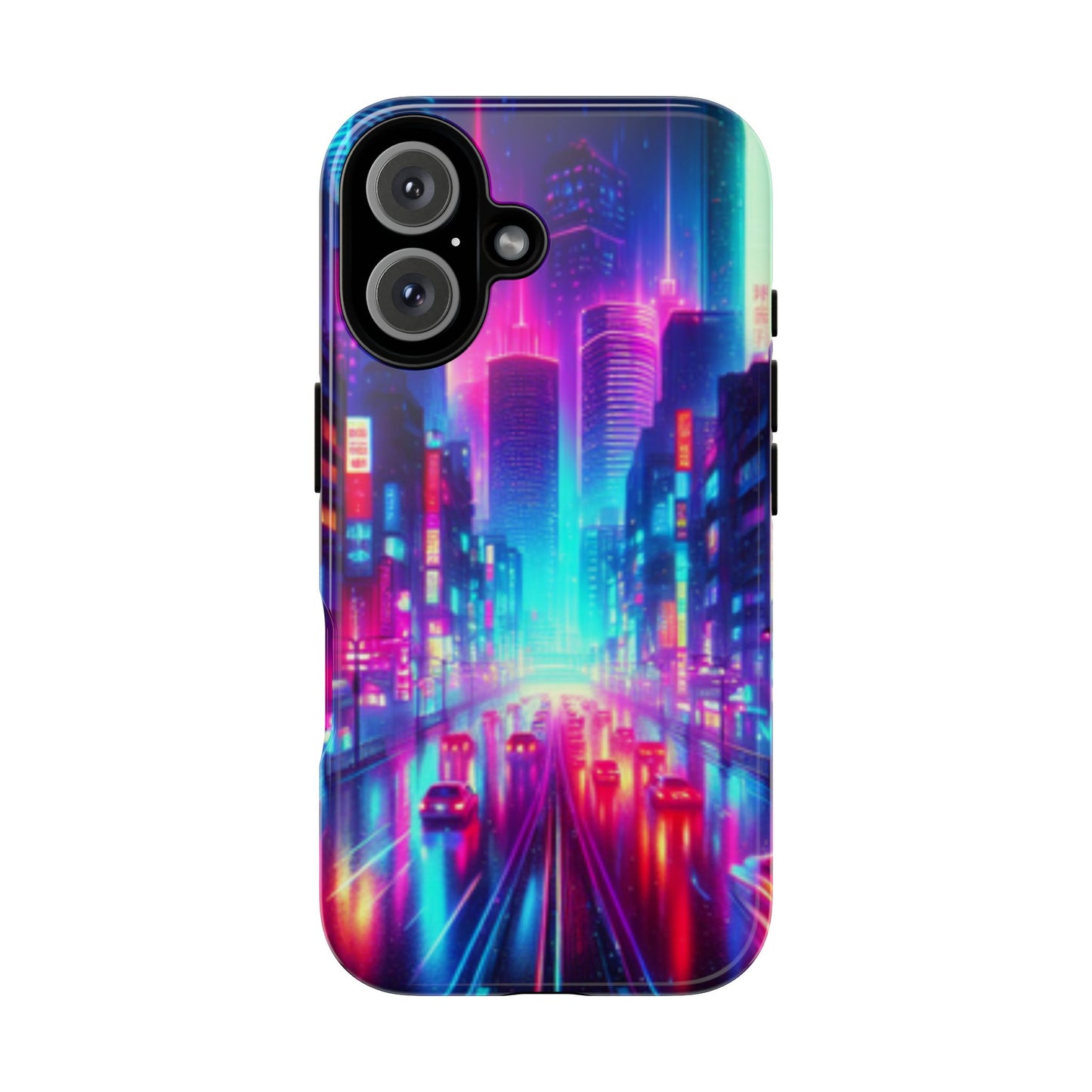 Neon City Phone Tough Cases