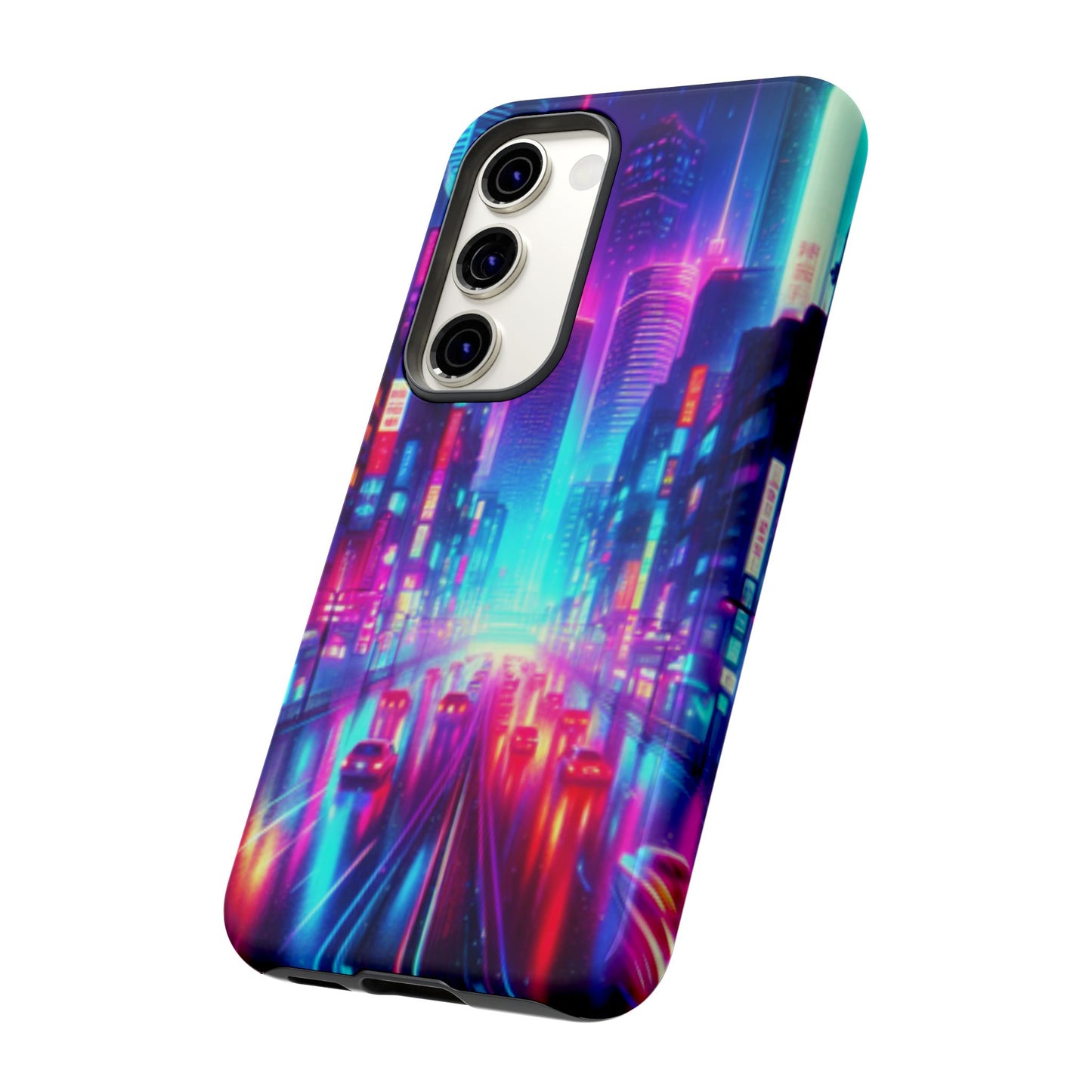 Neon City Phone Tough Cases