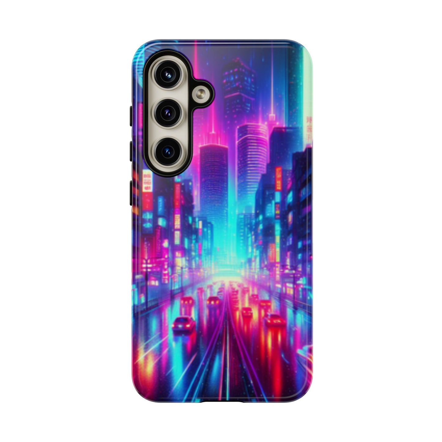 Neon City Phone Tough Cases